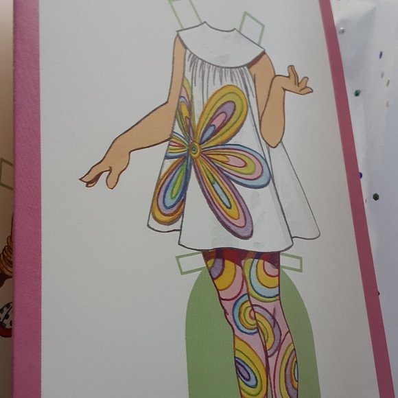 Tom Tierney Vintage Paper Doll Greeting Card For A Special Girl Shackman New - Picture 4 of 10